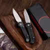 Coltello Micro tech LUDT Gen III S/E OTF AUTO 3.228" Lama in acciaio 8CR13MOV, manico in alluminio aeronautico, coltelli tascabili per autodifesa da combattimento tattico all'aperto