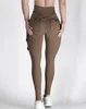 Pantalons pour femmes, conception de poche, pour jeunes et filles minces, Leggings de Yoga, de sport, d'activité, en Stock