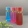 Bouteille de parfum ronde en verre de 30ML, design Unique, usine chinoise, couleurs de pulvérisation, en stock, échantillon gratuit