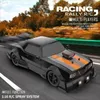 RC 24G 4WD 1 16 Large Spray High Speed Drive Drift Car Two Type of Tire Classic Edition Professional Racing Car for Gifts 240105