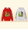 Sweat à capuche imprimé plante Vs Zombies, vêtements de jeu de dessin animé pour garçons, Streetwear pour enfants et adolescents, taille 2022, automne hiver 414, T6612463