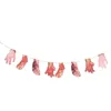 Décoration de fête Halloween Fake Hands Fieds Banners Outdoor Hanted House 8pcs effrayant décor cassé et suspendu