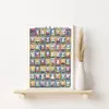 ユタガワヨシカズムスレスラーズ日本の壁アートキャンバスペインティングカラフルな抽象的なフィギュアポスターと印刷キッズホーム装飾240106