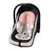 Barnvagnsdelar Ergonomisk Baby Car Pad Neck Support för en stabil tuff sittupplevelse Drop