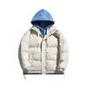 Autumn Winter Mens Solid Jackets Casual Lightweight Cottonpadded Baseball Coats Male Warm Zipper Bomber Slim Clothing 240106