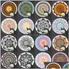 Badhandduk Bohemian Mandala Beach Tapestry Kasta stora runda picknickfiltar Pool Decoration Yoga 150 cm Drop Delivery Home Garden DH13Z