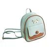 BASSE SCUOLA FASHION BOW MINI BACKPACK Piccola borsa senza schienale ragazze multifunzionali Travel Tote