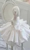 Robe de baptême bébé fille pour baptême mariage gros nœud en couches Tulle nouveau-né tenue de fête infantile princesse 1 an robe d'anniversaire 7876531