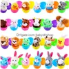 24 Style Easter Pendant Rabbit Egg Set Doll Pendant Plush 3x7CM