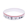 Bracelets de charme 1 pcs Focus The Lens Silicone Bracelet Po Lovers Cadeau Taille Adulte