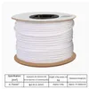 High Quality White PVC number pipe Cable Marker Label Hose Printable Cable Markers