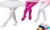 Mädchen-Velours-Leggings, Bonbonfarben, Strumpfhosen, Ballettstrumpfhosen, dünne Kinderhosen, 80D-Samt, Kinder-Tanzsocken, Strumpfhosen, 15 Farben, 3 S8085891