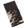 Brand Men's Abstract Tree Cashmere Scarf Winter Warm Knitted Modal Business Men Scarves 180*31cm 240106