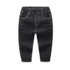 Pantaloni jeans per ragazzi e ragazze Pantaloni casual per bambini in cotone di ottima qualità Pantaloni per neonati Comodi vestiti per bambini 240106