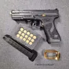 1 Blowback Toy Guns Pistol Manual Handgun G1 Soft Bullet Blaster Airsoft Armas Pneumatic Gun for Adults Boys Gifts Best Quality