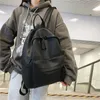Hocodo Fashion Backpack 10代の女の子のための高品質のPUレザー女性バックパック
