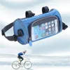 Mountainbike-Fahrradtaschen, Packtaschen, Touchscreen-Fahrrad-Handytasche, Straßen-Vorderrohr-Lenker-Zylinder 240106