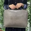 Aktentaschen 2024 Reise Frauen Laptoptasche 15 Zoll PU Straußenleder Damenhülle für MacBook Pro