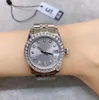 ST9 Stål Sheel Diamond Dial 31/36mm Automatiska Mechianical Ladies Wristwatches Jubilee Strap Sapphire Movement Womens Watches
