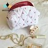 MIROSIE Bolsa de maquiagem doce fashion cereja viagem portátil grande capacidade bolsa de lavagem cosméticos cuidados com a pele bolsa de armazenamento de produtos 240106