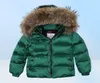 Crianças jaqueta para baixo 2021 rússia inverno gola de pele de guaxinim crianças quente outwear casaco de neve para baixo jaqueta para meninos meninas 188p6927945