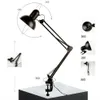 Foldable Desk Lamp Clip on Light Telescopic Eye Protection Retro Bedroom Office Computer Table Lamp Home Decor for E27 Bulb 240105