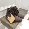 Topkwaliteit Designer Martin Boots Modelaarzen voor heren en dames Zwart Roze Tarwe Camo Bruin Motorlaarzen Buiten Klassiek Winter Modieus Vrijetijdslaarzen Maat 35-45