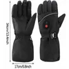 Cycling Gloves Unisex Protection Riding 3 Speed Temperature Thermal Windproof For Outdoor Skiing Hiking Working