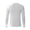 T-shirts pour hommes Hommes Formation Sports Basketball Compression serrée T-shirt à manches longues Homme Courir en plein air Fitness T-shirts à séchage rapide