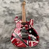 Sıcak satmak kaliteli envanter: Eddie van halen haraç yeni stil vintage frankenstrat yüksek kaliteli müzik aletleri. Ücretsiz kargo. kişiselleştirilebilir