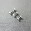 free shipping M6 double threaded screw mirror nail Glass acrylic Decorative Nail household advertising screw fixed nail