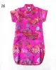 Abiti Girl039s Bambine Champagne Blossom Pattern Abito cinese in seta ManicaChildren039s Abito cheongsam 9570243