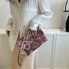 Women's Handbag Ethnic Style Handle Handbag Fragmented Flower Trend Handbag Summer New Wallet Handbag 240106