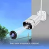 5MP 3MP 2MP 12V 48V POE IP Kamera Dış Mekan AI İnsan Algılama Ses HD Güvenlik CCTV Kamera P2P Kızılötesi Video Gözetim