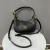 Lyx miumiubag designer axelväska miui cleo handväska 7a kvalitet underarm mini tote rese mode väska kvinnor mens lady pochette clutch topp handtag crossbody väskor