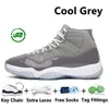 Jumpman 11 11s Heren Basketbalschoenen Cherry Gratitude Napolitaans Cool Grijs UNC Space Jam Olifant Wit Roze Slangenhuid Geel Heren Dames Trainers Sport Sneakers