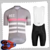 Pantaloncini con bretelle in jersey a maniche corte da ciclismo della squadra RAPHA set Abbigliamento da bici da strada traspirante estivo da uomo MTB Completi sportivi Uni271l
