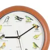 Wall Clocks Singing Bird Clock Hanging Decor Decorative For Walls Kitchen Home