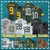 10 Love AJ Dillon Football Jersey Christian Lukas Van Ness Green Bayes Packer Quay Walker Aaron Jones Romeo Doubs Sean Clifford Bart Starr Keisean Nixon Savage