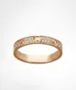Band med full zirkon 4mm bredd bröllop kärlek ringkvinna smycken ringar jubileumsgåva endast packad på velettpåse s121001813515