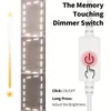 1 Ställ in USB-driven 5V Dimble LED-modullampor, 42Led Touch Sensing Switch Cold White Strip Lights, tänd ditt rum, ljus smink mer avslappnad och vacker