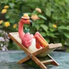 Decorations Summer Flamingos Garden Decor,Yard Patio Lawn Funny Fairy Ornaments Outside Figurine Home Decorations