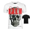 ФУТБОЛКА PLEIN BEAR Мужские дизайнерские футболки Phillip Plein Skull Philipps Plein Man Футболки Классические высококачественные хип-хоп Philip Plein 9993