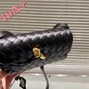 Small Shoulder Bag Lady Luxury Braided Messenger Handbag Women Travel Crossbody Designer Purses Real Leather Shopping Wallet High Quality