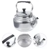 Set di stoviglie Bollitore da tè da cucina duraturo Teiera bollente portatile in lega di alluminio resistente all'usura con filtro