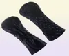 Gloof golf crânio esqueleto cabeça capa clube preto couro headcovers conjunto se encaixa driver fairway madeira suprimentos 2205177135151