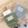 Woman Outdoor Sanitary Towel Makeup Holder Bag Beautiful Cosmetic Bags Corduroy Material Multi-purpose Convenient Storage Bags