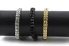 Iced Out 1 ряд 5 мм браслет со стразами мужской хип-хоп стиль прозрачный искусственный бриллиант 789 дюймов теннисные браслеты Bling Bling2535575