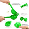 Fruit & Vegetable Tools New Konco Metal Lemon Lime Squeezer Stainless Steel Manual Citrus Press Juicer Hand Juicier Fresh Fruit Tool K Dhj6T