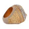 Trois anneaux de pierre 2023 Championnat de gros Lakers Top Bijoux Bague officielle Taille 11 pour les fans Cadeaux No Box Drop Livraison Dhh2T